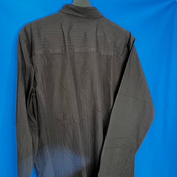 Anchor Blue Button Up Long Sleeve X-Large - Picture 6 of 7